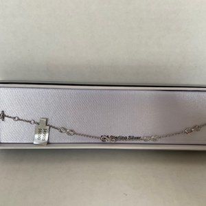 Things Remembered Bracelet w/ CZ infinity symbols